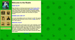 Desktop Screenshot of magicrealm.dewkid.com